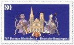 Stamp: 1200 Jahre Bischofssitz Bremen