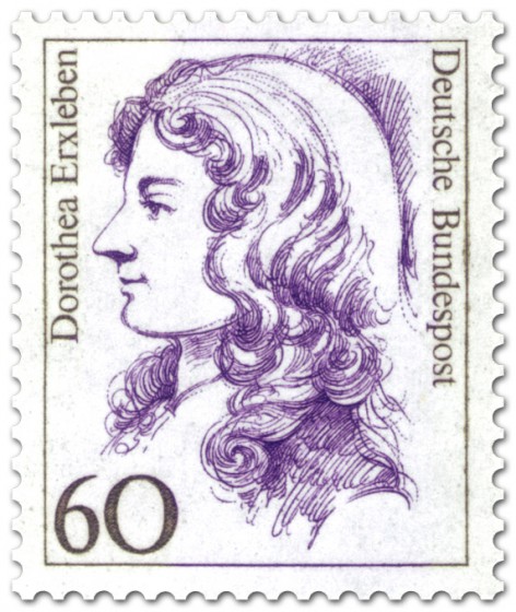 Stamp: Dorothea Erxleben Ärztin
