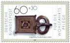 Stamp: Prunkschnalle, ostgotisch (6. Jahrhundert)