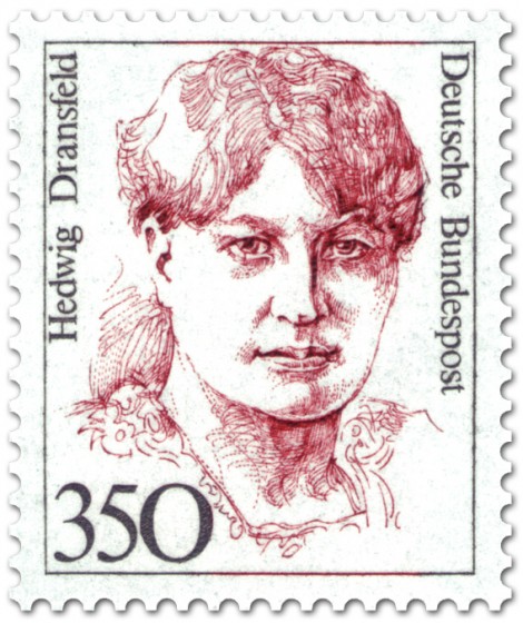 Stamp: Hedwig Dransfeld Fraünrechtlerin