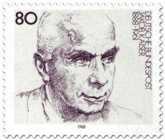 Stamp: Jakob Kaiser (Politiker)
