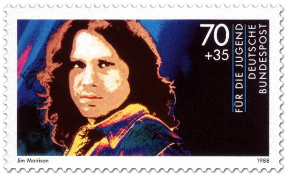 Stamp: Jim Morrison (Musiker)
