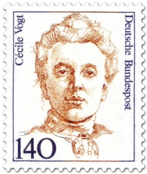Stamp: Cécile Vogt (Neurologin)