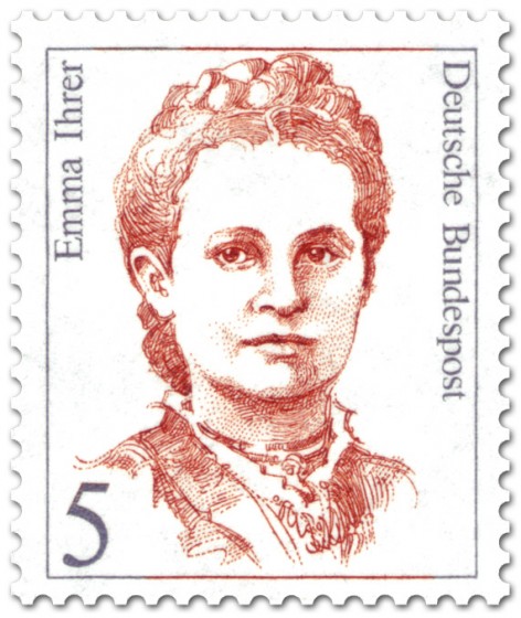 Stamp: Emma Ihrer (Gewerkschafterin)