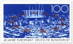 Stamp: 40 Jahre Europarat 