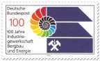 Stamp: 100 Jahre IG Bergbau und Energie
