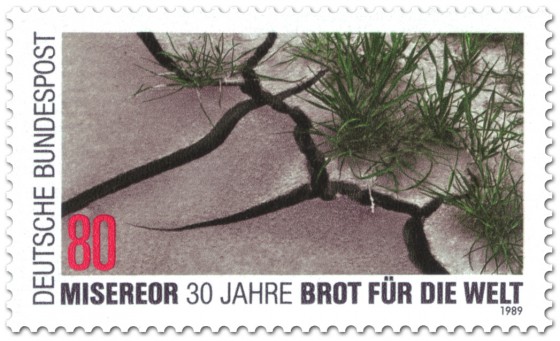 Stamp: 30 Jahre Misereor - Brot für die Welt