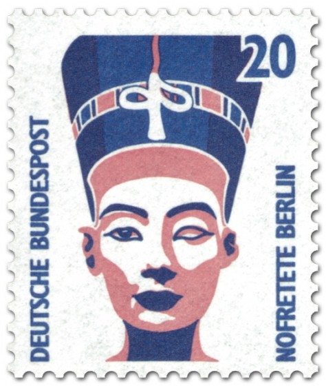 Stamp: Nofretete Büste (20)