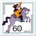Stamp: Postreiter von Thurn und Taxis