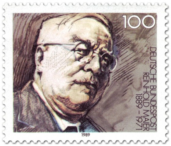 Stamp: Reinhold Maier Politiker