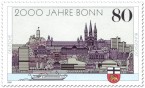 Stamp: 2000 Jahre Bonn (Sehenswürdigkeiten)