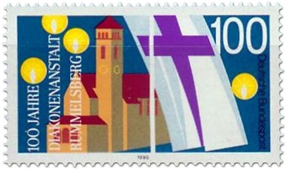 Stamp: 100 Jahre Diakonenanstalt Rummelsberg