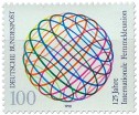 Stamp: Int. Fernmeldeunion, Weltkugel