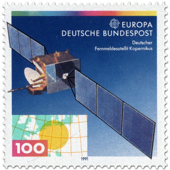 Stamp: Esa Fernmeldesatellit Kopernikus