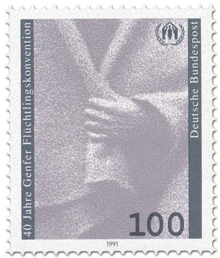 Stamp: 40 Jahre Genfer Flüchtlingskonvention