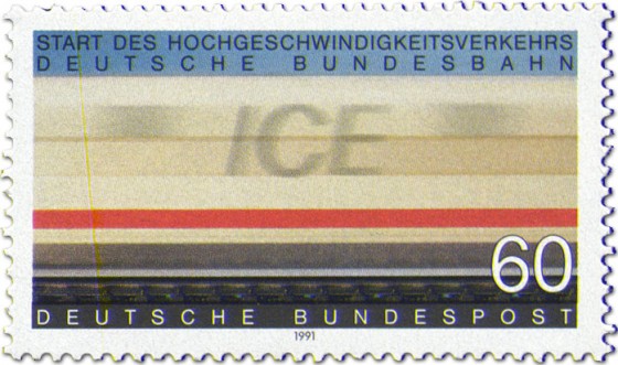 Stamp: Ice Start Schnellzug