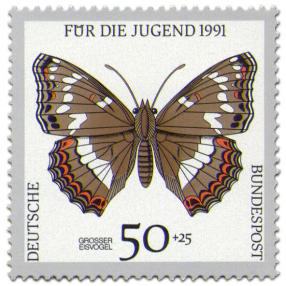 Stamp: Schmetterling Großer Eisvogel