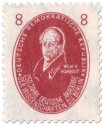 Wilhelm von Humbold (Wissenschaftler), 1950, 8 Pfennige. Stamp: Wilhelm von Humbold (Wissenschaftler)