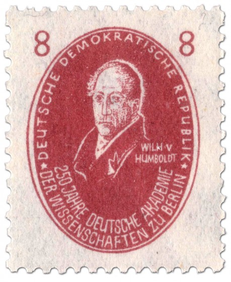 Stamp: Wilhelm von Humbold (Wissenschaftler)