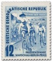 Stamp: Friedensfahrt 1952 (Radrennen)